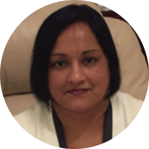 Portrait of Justice Sandra Nanhoe-Gangadin